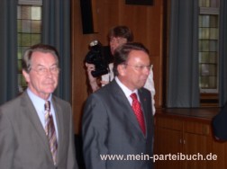 Franz Müntefering und Klaus Uwe Benneter