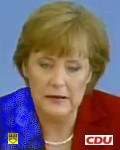 FDJ Dosenpfandministerin Angela Merkel, CDU